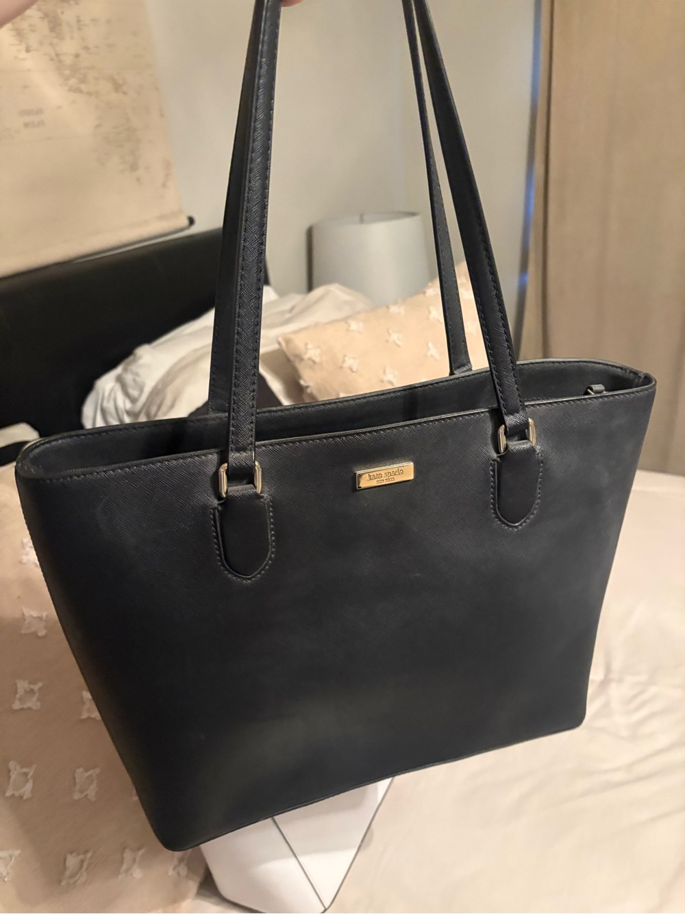 Black Kate Spade Computer Tote